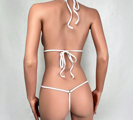 113-1S Handmade Teardrop Mini Bikini Set, SHbikini