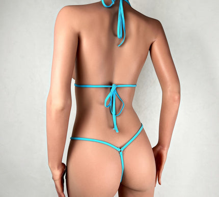 113-2S Handmade Teardrop Mini Bikini Set, SHbikini