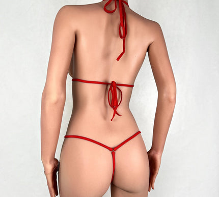 113-5S Handmade Teardrop Mini Bikini Set, SHbikini