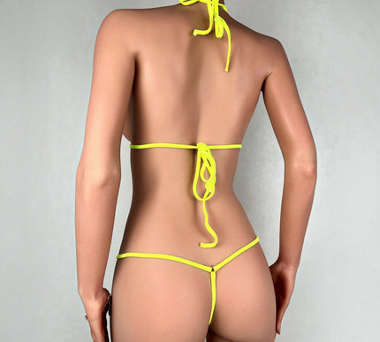 113-9S Handmade Teardrop Mini Bikini Set, SHbikini