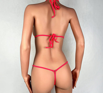 114-11S Transparent Mini Bikini Set - Premium European Lycra & Mesh | SHbikini