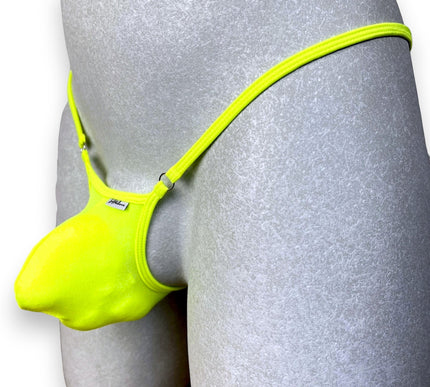 Men's Micro Y-String - Tropic Lime Neon Green