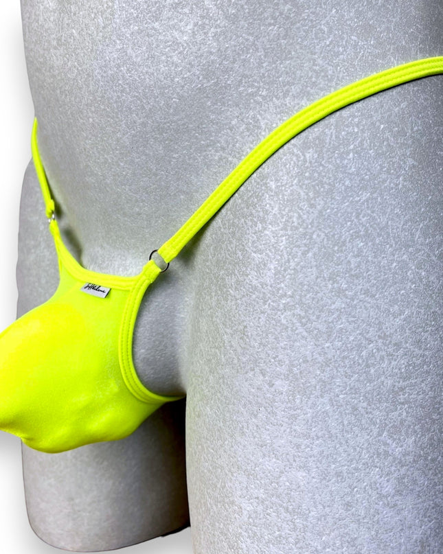 Men's Micro Y-String - Tropic Lime Neon Green