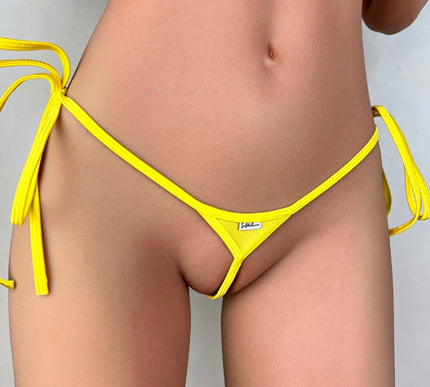 Adjustable Extreme Micro String with Side Ties - Handmade in Poland