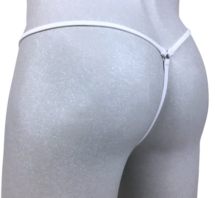 SHbikini Men’s Minimalist Contour Frame – Architectural Open-Back Posing String