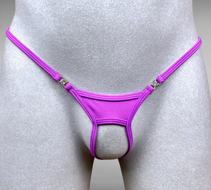 Luxury Men's Crystal Thong - Handmade Jewel Swimwear | SHbikini