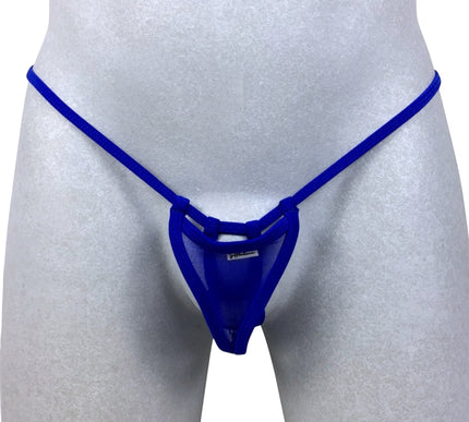 Men's Dual-Layer Mesh G-String – Anatomical Support Pouch – SHbikini