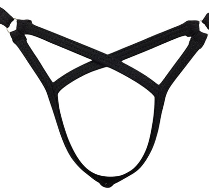 Men's Open Crotch Micro Thong - Adjustable Support Ring | S-L