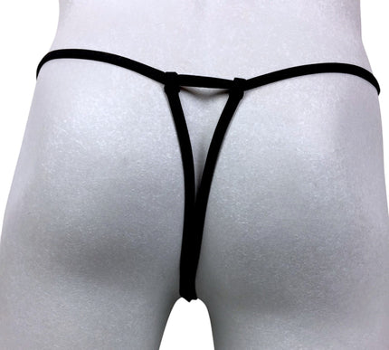 Men's Open Crotch Micro Thong - Adjustable Support Ring | S-L