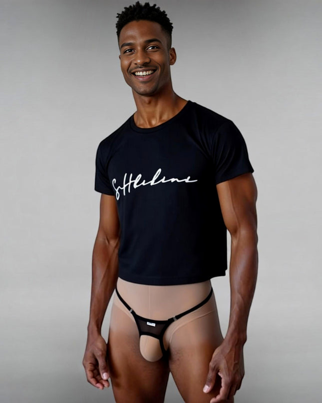 Men's Open Mesh Thong 507-SS – Custom Fit Sexy Backless Bikini