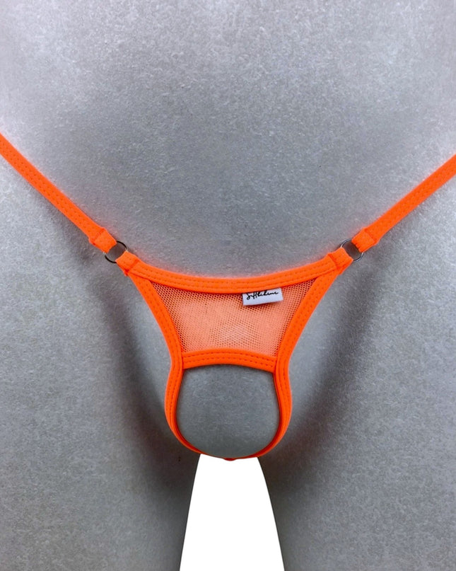 Men’s Open Spandex Thong – Minimal Stretch Underwear