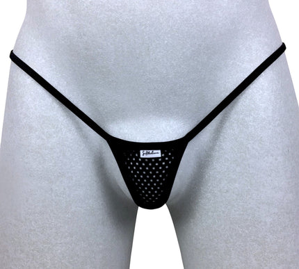 Men's Sexy Black Micro Mesh Thong Bikini One Size 515-SS