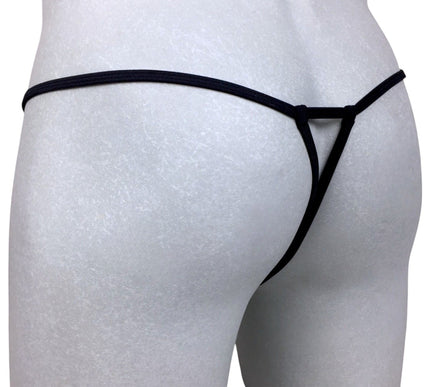 Men's Sexy Open Crotch Mini Thong - Premium Lycra OS 507-6