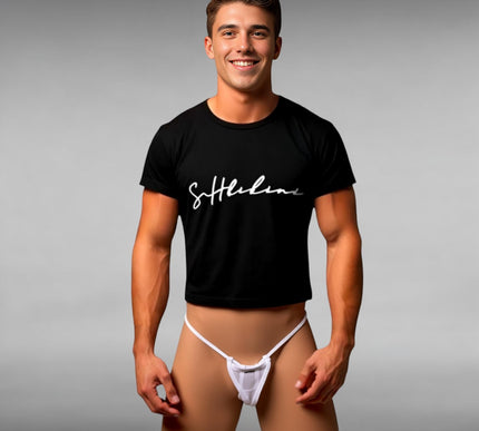Men’s Strappy Thong – Minimal Stretch Underwear
