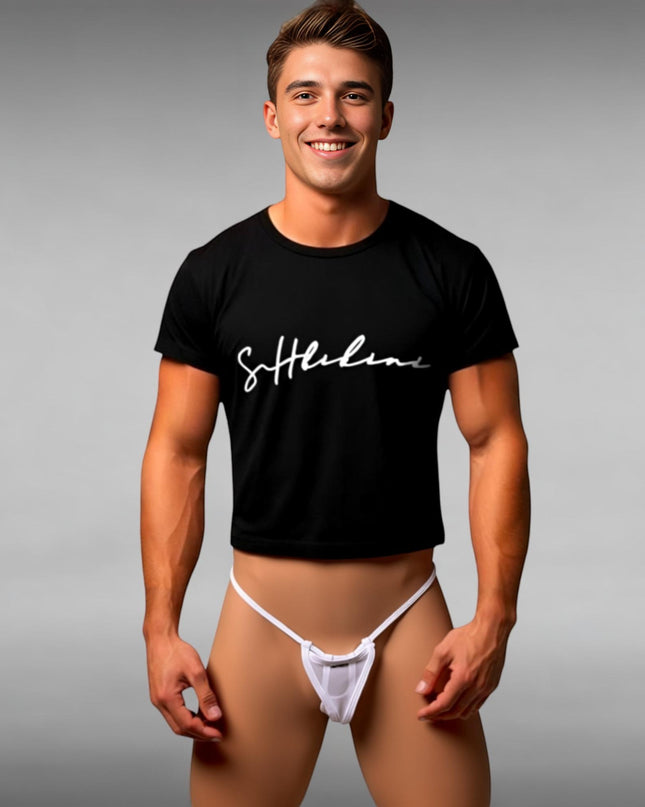 Men’s Strappy Thong – Minimal Stretch Underwear