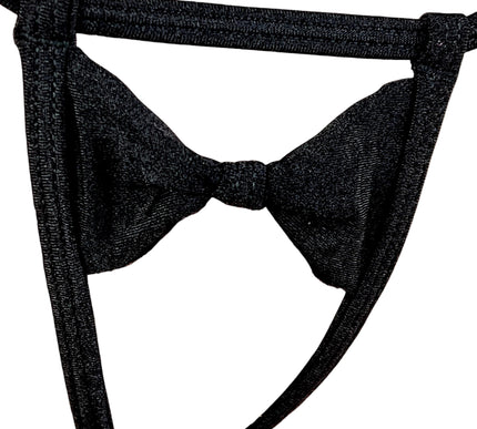 Minimalist Micro G-String Thong with Back Bow | Style 1003-2