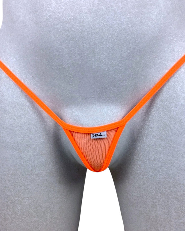 SHbikini 515-S Men’s Mini Micro G-String Thong | Sexy Beach Tan & Spa Underwear