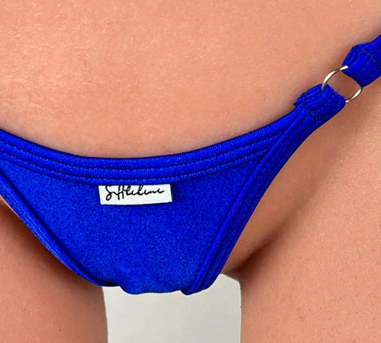 Cobalt Blue Extreme Micro Y-String - Handmade in Poland | SHbikini