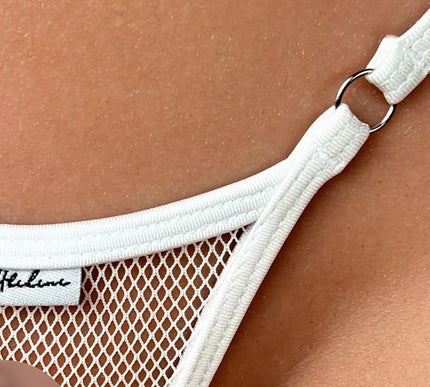 Mini Transparent Y-STRINGS, Y-back thongs, Fishnet