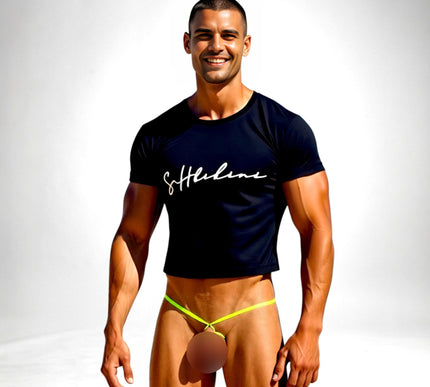 Men’s Seductive Open Micro String Thong