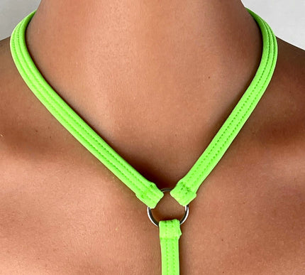Sexy Green Cupless Crotchless Micro Bikini Body 1002-9 | SHbikini