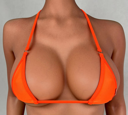 Sexy Orange Adjustable Triangle Bikini Top 704-3 | SHbikini