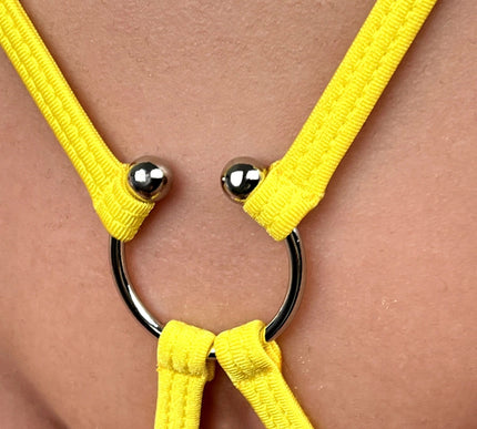 Women's Crotchless Lycra Y-String - Extreme Erotic Thong SHbikini