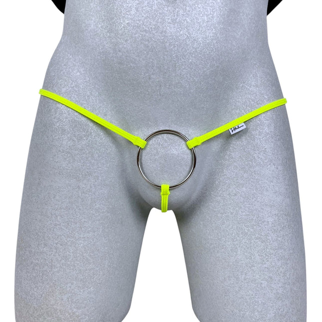 Men’s Micro String Thong with 60mm Metal Front Ring