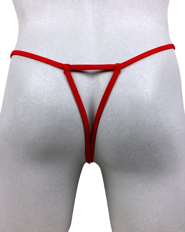 Men’s Open Spandex Thong – Minimal Stretch Underwear