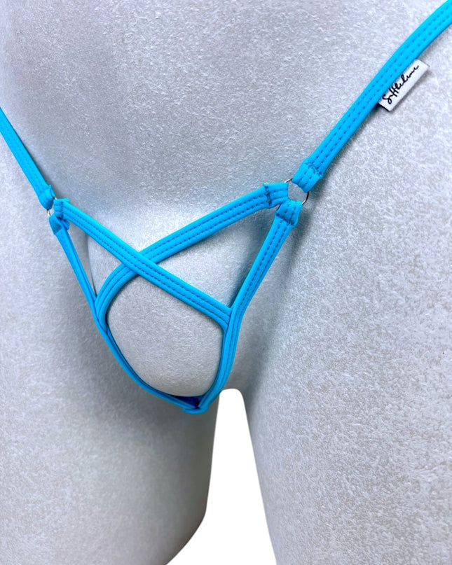 Men’s Open Spandex Thong – Minimal Stretch Underwear