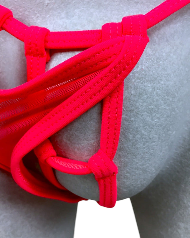 Men’s Strappy Thong – Minimal Stretch Underwear