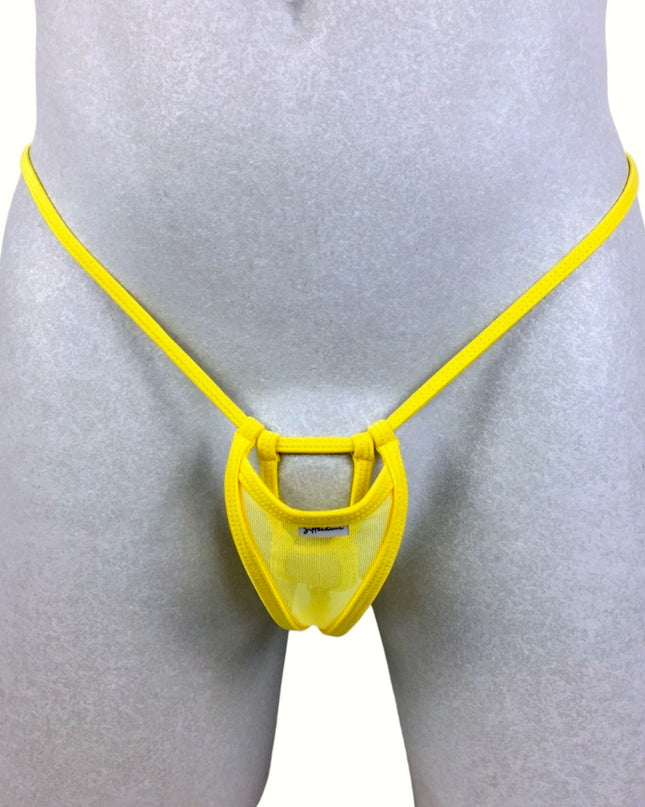 Men’s Strappy Thong – Minimal Stretch Underwear