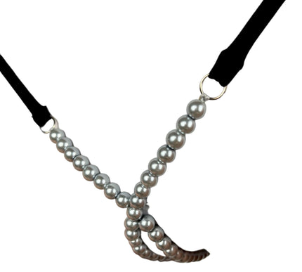 Y-STRING thong with  PEARLS
