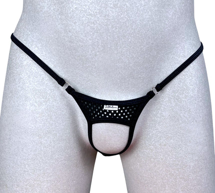Men’s Open Spandex Thong – Minimal Stretch Underwear