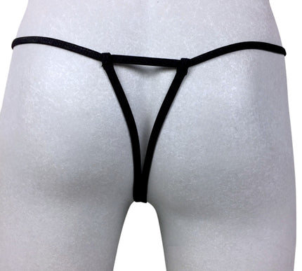 Men’s Open Spandex Thong – Minimal Stretch Underwear