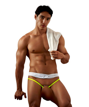 Men's strings with a ring 518-2