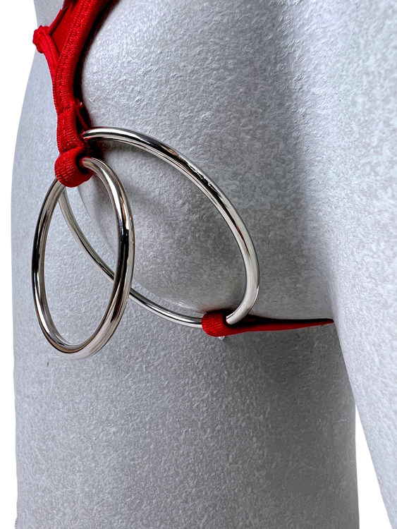 Men's strings with a ring 502-2